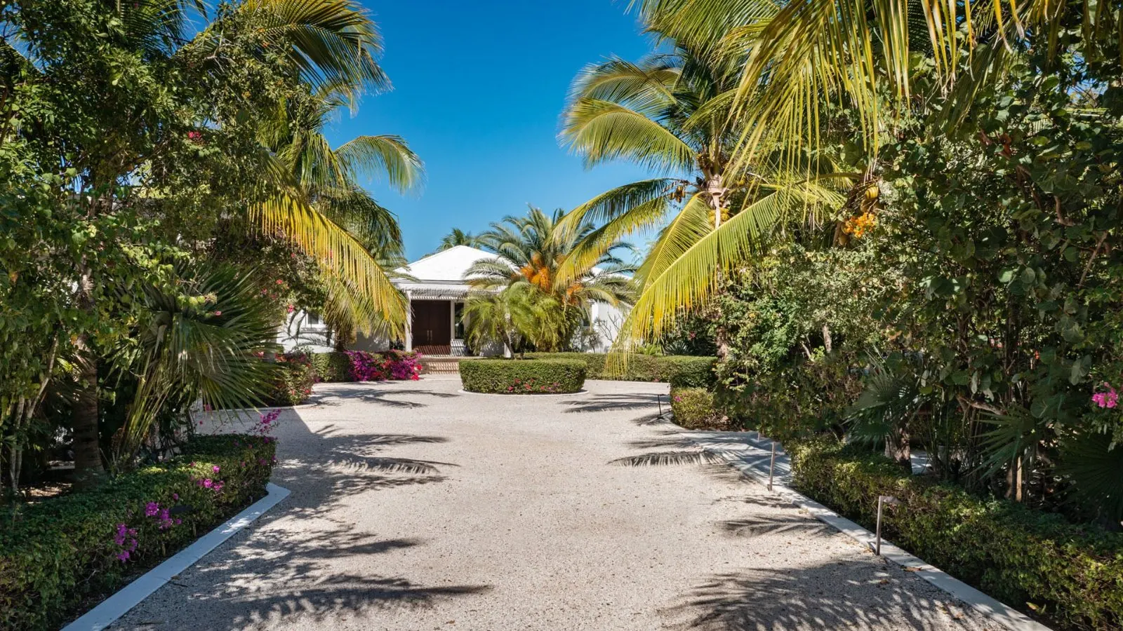 Front of Below Deck villa in Leeward Settlement, Turks and Caicos.